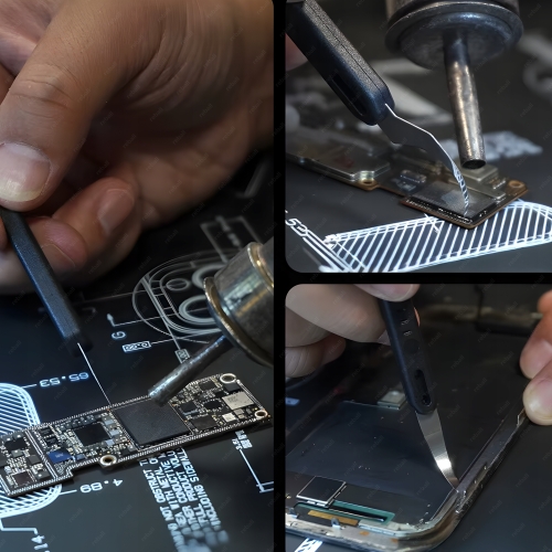 SKALPEL OSTRZE OTWIERAK OBUDÓW UCHWYT MODELARSKI PCB MECHANIC RT0404 5szt
