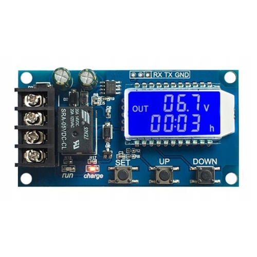 KONTROLER ŁADOWANIA ROZŁADOWYWANIA DO AKUMULATORA ZABEZPIECZENIE HW-750 10A