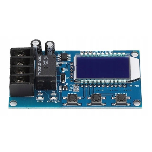 KONTROLER ŁADOWANIA ROZŁADOWYWANIA DO AKUMULATORA ZABEZPIECZENIE HW-750 10A
