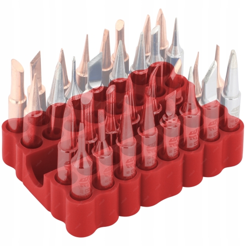 ORGANIZER NA ZESTAW GROTÓW 900M DO LUTOWNICA 80W 32 MIEJSCA RED RT0326