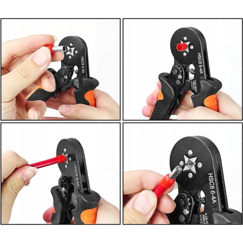 TULEJKI DO ZACISKARKI DUŻY ZESTAW TULEJEK DO PRZEWODÓW 700szt 10-22AWG