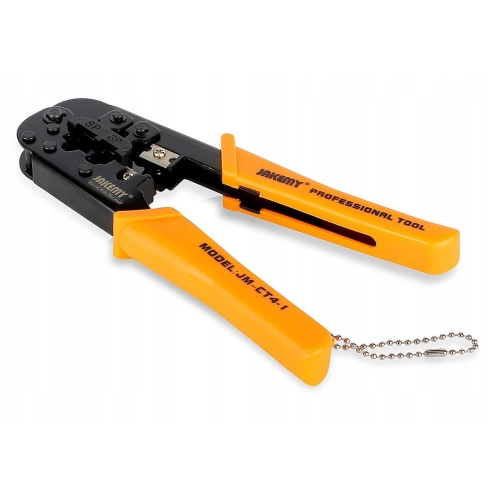 ZACISKARKA RJ45 RJ11 RJ9 WTYKÓW KABLI WTYCZEK SIECIOWYCH JAKEMY JM-CT4-1