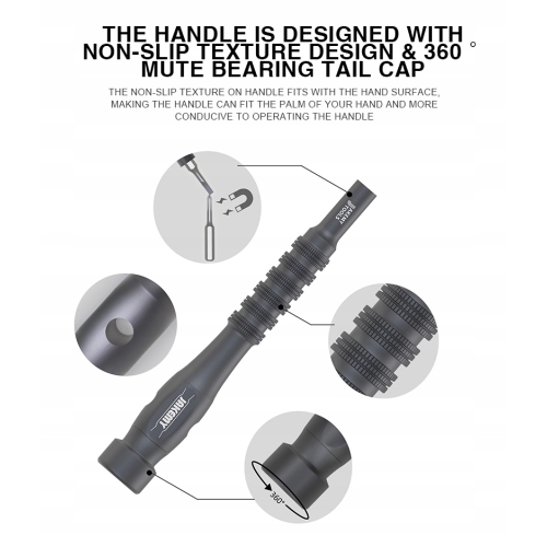 ZESTAW ŚRUBOKRĘTÓW PRECYZYJNYCH BITÓW TORX JAKEMY JM-8174 DO TELEFONÓW 45w1