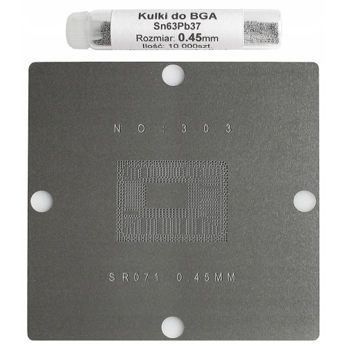 SITO INTEL i5-2415M BGA1023 SR071 80mm + KULKI