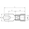 30szt KONEKTORY WIDEŁKOWE IZOLOWANE 1,25-4S 22-16