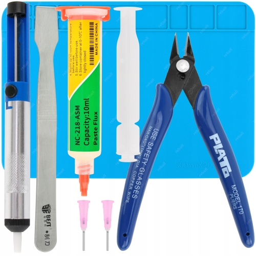 ZESTAW STACJA LUTOWNICZA HOT AIR SPAWARKA PLASTIKU AIFEN 868D 500C XXLv2