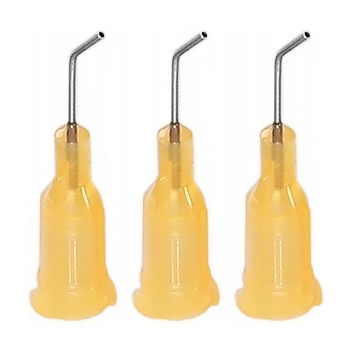 ZESTAW IGIEŁ DOZOWNICZYCH ZAGIĘTYCH 45° 23G 0,64mm