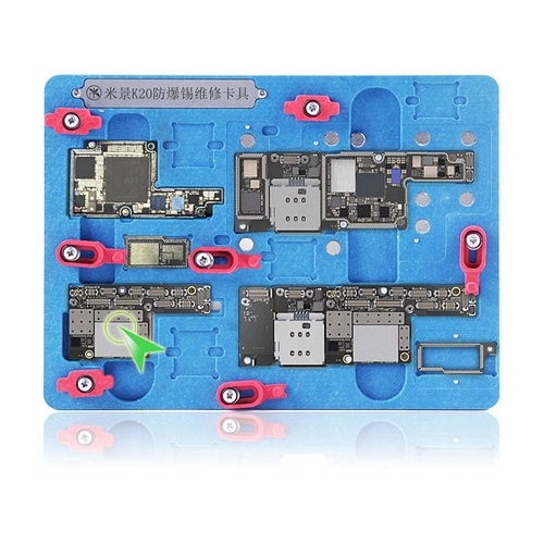 NAPRAWA IPHONE X XS MAX KAISI K20 UCHWYT DO PCB UKŁADÓW PLATFORMA NAPRAWCZA