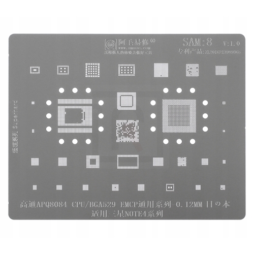 SITO BGAP MATRYCA SAMSUNG SAM:8 NOTE4 APQ8084 CPU