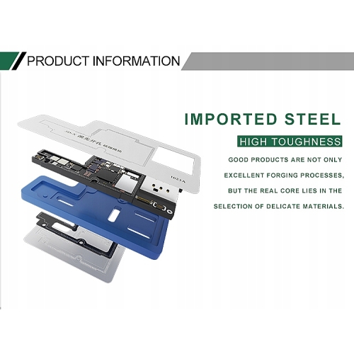 PLATFORMA NAPRAWCZA UCHWYT MONTAŻOWY DO PCB NAPRAWA IPHONE X
