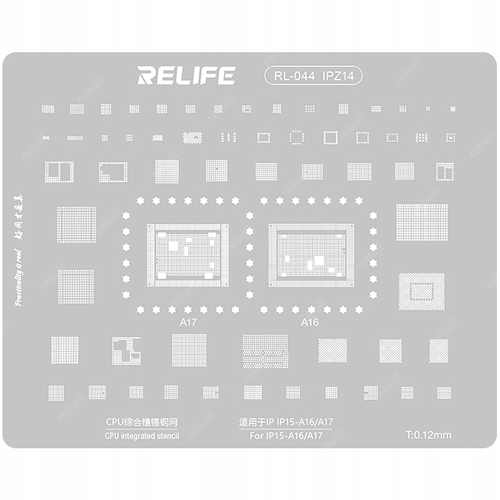 SITO MATRYCA BGAP HOTAIR DO NAPRAWA IPHONE 15 APPLE A16 APPLE A17 IPZ14