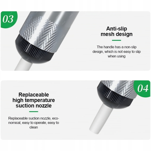 ODSYSACZ DO CYNY ALUMINIOWY ODCIĄG LUTOWNICZY RĘCZNY KOŃCÓWKA SSĄCA RL-084