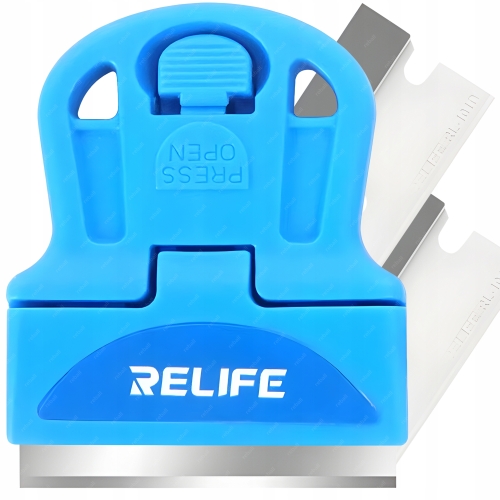 SKROBAK 3x OSTRZE ŻYLETKA CERAMICZNA KLEJU NALEPEK SZYB AUTA RL-023A