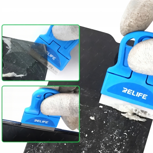 SKROBAK 3x OSTRZE ŻYLETKA CERAMICZNA KLEJU NALEPEK SZYB AUTA RL-023A