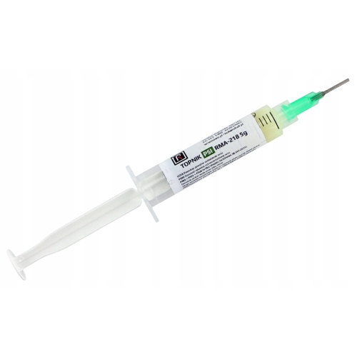 TOPNIK PSI RMA-218 5g NO-CLEAN FLUX PASTA LUTOWNICZA ŻEL DO LUTOWANIA BGA