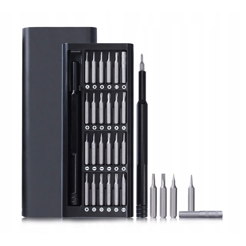 ZESTAW ŚRUBOKRĘTÓW PRECYZYJNYCH TORX NAPRAWY TELEFONÓW TABLETÓW RT0102 25w1
