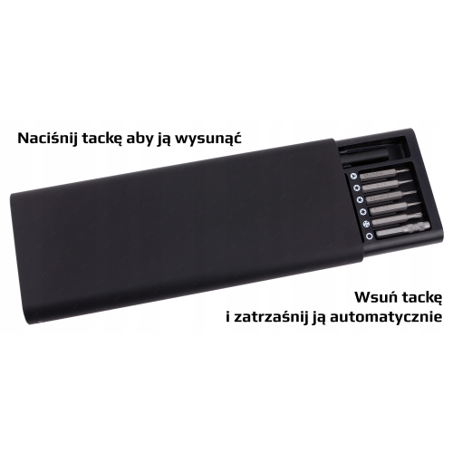 ZESTAW ŚRUBOKRĘTÓW PRECYZYJNYCH TORX NAPRAWY TELEFONÓW TABLETÓW RT0102 25w1