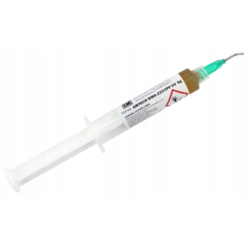 TOPNIK AMTECH RMA-223-TPF(UV) 5g FLUX PASTA LUTOWNICZA ŻEL DO LUTOWANIA BGA