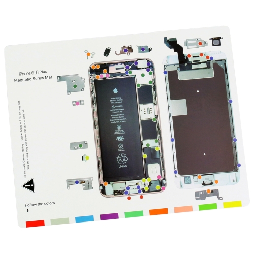 MATA MAGNETYCZNA SERWISOWA NA ŚRUBKI iPHONE 6S+