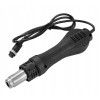 STACJA HOT AIR + LUTOWNICA PRECYZYJNA KOLBOWA 8586B 2w1 +PORADNIK LUTOWANIA