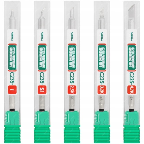 ZESTAW GROTÓW GROT C235 DO STACJA LUTOWNICZA YIHUA 928D-IV 60W USB C PD QC