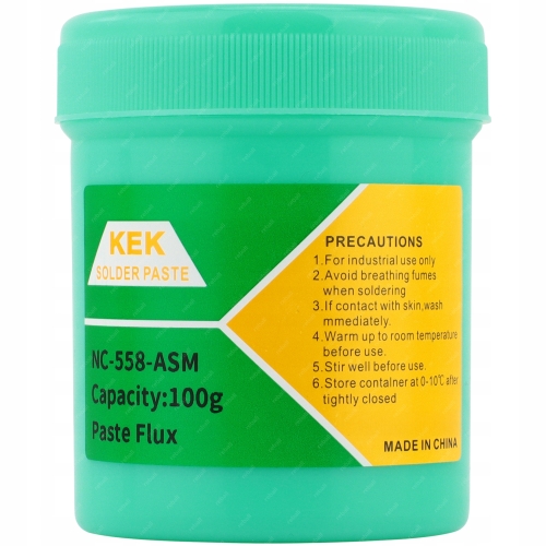 TOPNIK FLUX PASTA LUTOWNICZA DO LUTOWANIA KEK NC-558-ASM 100g