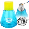 SZKLANA BUTELKA DOZOWNICZA Z POMPKĄ NA PŁYNY CIECZE CHEMIĘ HOZAN Z-96 150ml