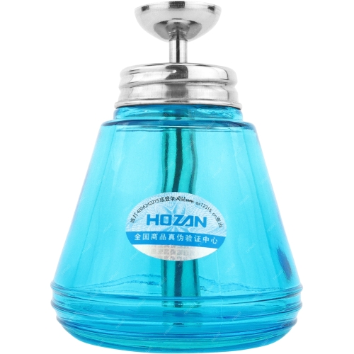 SZKLANA BUTELKA DOZOWNICZA Z POMPKĄ NA PŁYNY CIECZE CHEMIĘ HOZAN Z-96 150ml