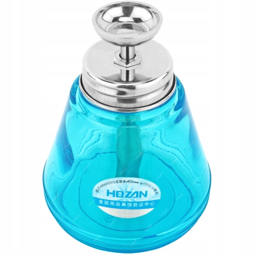 SZKLANA BUTELKA DOZOWNICZA Z POMPKĄ NA PŁYNY CIECZE CHEMIĘ HOZAN Z-96 150ml