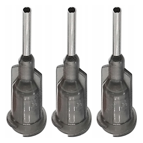 ZESTAW 3 IGIEŁ IGŁA DOZOWNICZA PROSTA FLUX TOPNIK PASTA KLEJ 0,5 16G 1,60mm