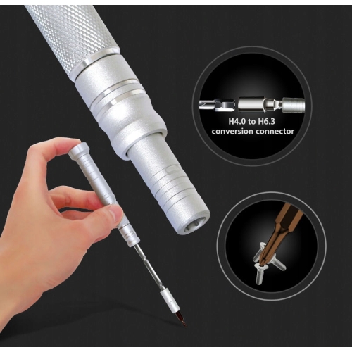 ZESTAW ŚRUBOKRĘTÓW PRECYZYJNYCH BITÓW TORX JAKEMY JM-8166 DO TELEFONÓW 61w1