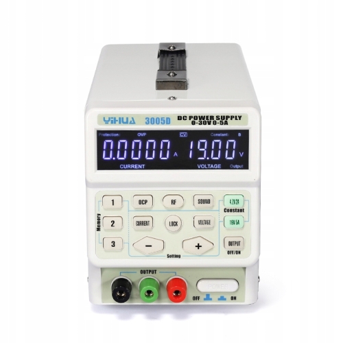 SERWISOWY ZASILACZ LABORATORYJNY PRECYZYJNY REGULOWANY YIHUA 3005D 30V5A
