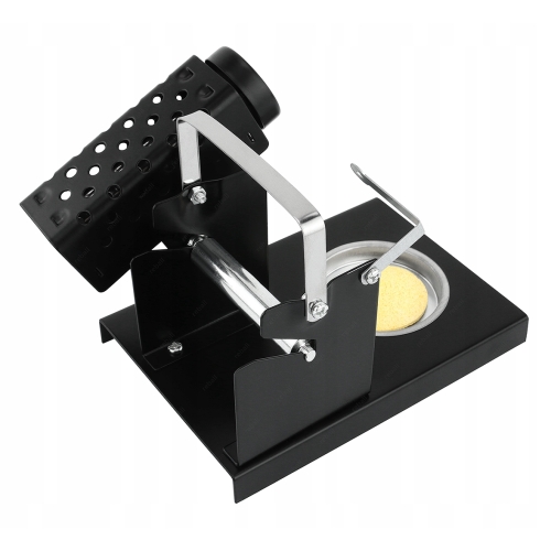 METALOWA PODSTAWKA POD LUTOWNICA PRECYZYJNA PODAJNIK CYNY GĄBKA DYSPENSER