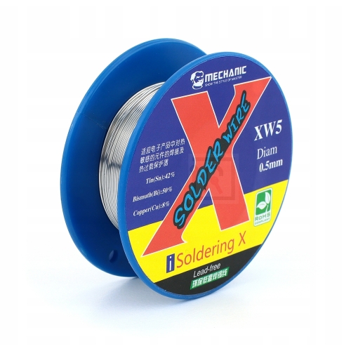 CYNA NISKOTOPLIWA Z BIZMUTEM XW5 138° + FLUX PASTA EVO-TF TŁOCZEK WYCISKACZ