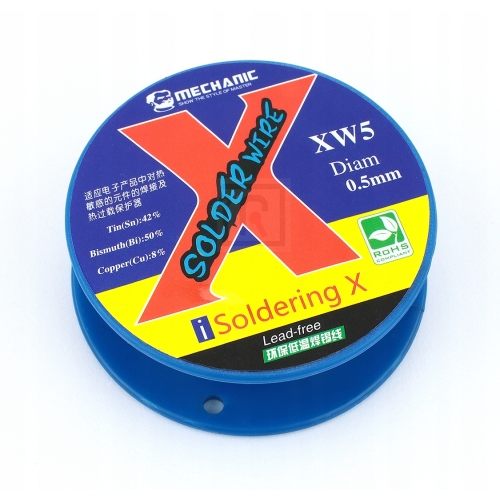 CYNA NISKOTOPLIWA Z BIZMUTEM XW5 138° + FLUX PASTA EVO-TF TŁOCZEK WYCISKACZ