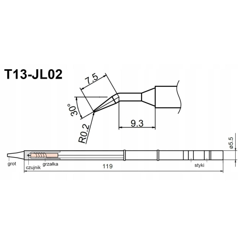 T13-JL02 GROT STACJA LUTOWNICZA LUTOWNICA PRECYZYJNA OSS TEAM YIHUA BAKON