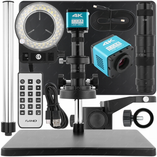 MIKROSKOP CYFROWY SZ10H 56x LED DLA ELEKTRONIKA KAMERA USB-C 4K 8,3MP 30FPS