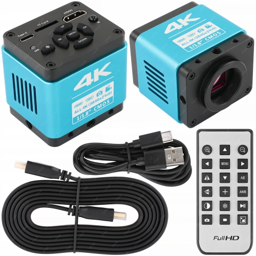 MIKROSKOP CYFROWY SZ10H 56x LED DLA ELEKTRONIKA KAMERA USB-C 4K 8,3MP 30FPS