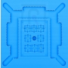 MATA SILIKONOWA DO LUTOWANIA IZOLACYJNA Z ORGANIZEREM SERWISOWA 450x300mm