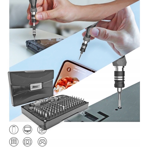 ZESTAW ŚRUBOKRĘTÓW PRECYZYJNYCH BITÓW TORX JAKEMY JM-8176 DO TELEFONU 106w1