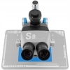 MIKROSKOP STEREOSKOPOWY KAISI S8 OŚWIETLENIE 40x LED SERWISOWY 6.5x-52x