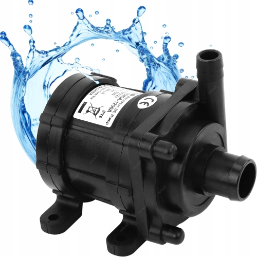 ZESTAW POMPKA POMPA DO WODY OBIEGOWA ZANURZENIOWA OCZKO WODNE+ ZASILACZ 12V