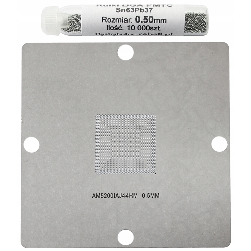 SITO BGA AM5200IAJ44HM ZM201079J4460 90mm + KULKI