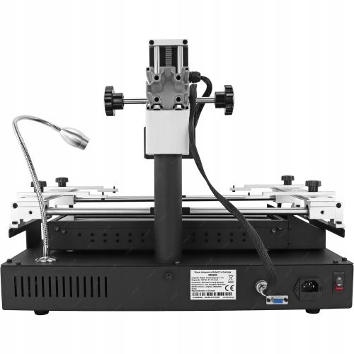 STACJA LUTOWNICZA BGA SMD DO NAPRAW REBALL IR8500 2500W 2x IR RS232 USB