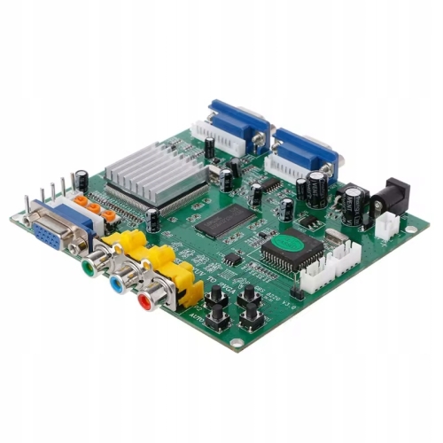 KONWERTER VIDEO REBALL GBS-8220 CGA/EGA/YUV 2xVGA ZX SPECTRUM AMIGA RGB VGA
