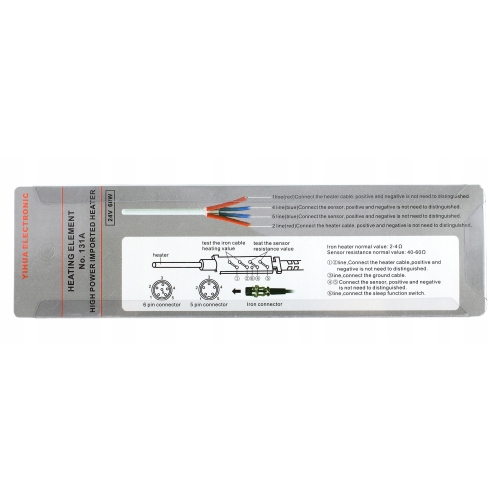 GRZAŁKA LUTOWNICZA ELEMENT GRZEJNY DO LUTOWNICA PRECYZYJNA YIHUA 992DA+ 60W