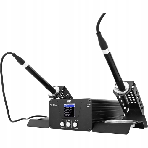STACJA LUTOWNICZA LUTOWNICA PRECYZYJNA I2C T12 PLUS 240W 2 KOLBY 2 GROTY