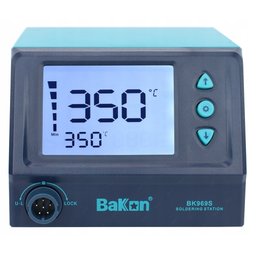 STACJA LUTOWNICZA LUTOWNICA PRECYZYJNA 900M BK969S 60W + PORADNIK LUTOWANIA