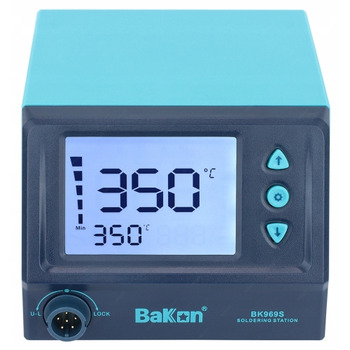 STACJA LUTOWNICZA LUTOWNICA PRECYZYJNA 900M BK969S 60W + PORADNIK LUTOWANIA