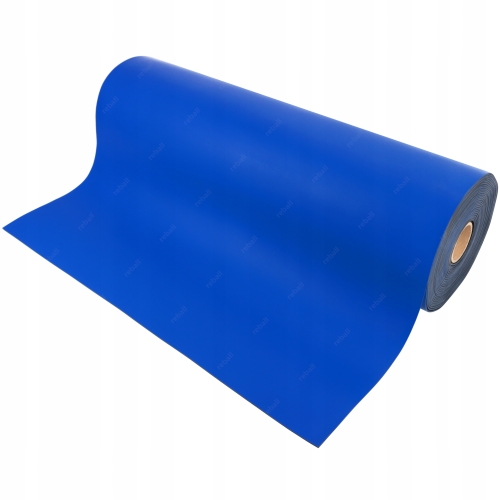 MATA ANTYSTATYCZNA ESD SERWISOWA NIEBIESKA GŁADKA 60cm DŁ. 10mb ROLKA KAT.2